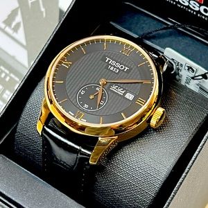 Tissot Men's Le Locle Automatic Petite Second 316L Stainless Steel Rose Gold PVD